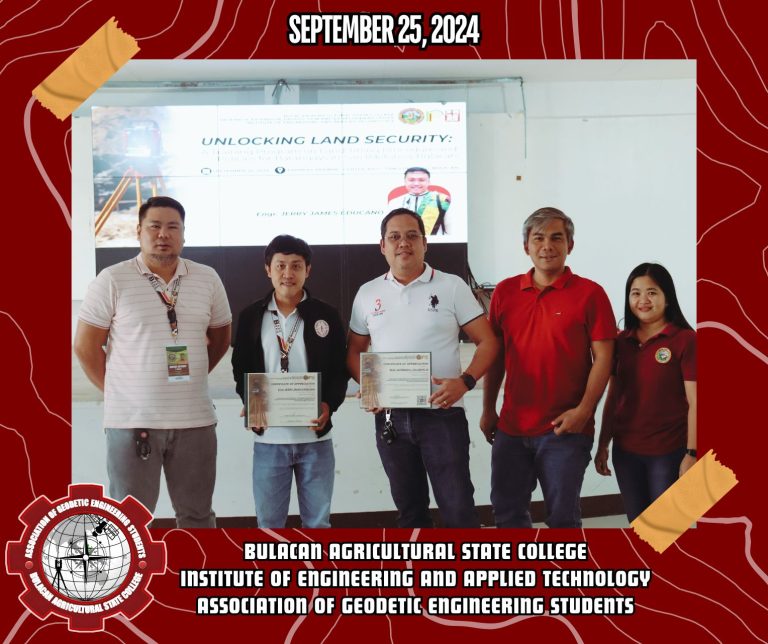 UNLOCKING LAND SECURITY: A TRAINING PROGRAM ON LAND TILTING PROCEDURE AND POLICIES FOR BARANGGAYS IN S.I.