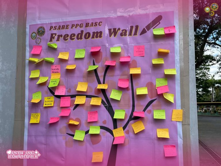 PSABE PPG FREEDOM WALL FOR VALENTINE’S DAY