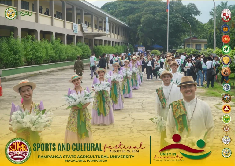 THE BASC LIPING TAGALOG FOLKLORIC GROUP PERFORMED AT THE SCUFAR 3 SPORTFEST