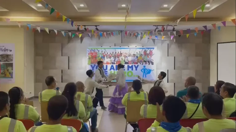 BASC LIPING TAGALOG FOLKLORIC GROUP PERFORMED DURING THE CELEBRATION OF THE HEALTH, SAFETY AND ENVIRONMENT DAY