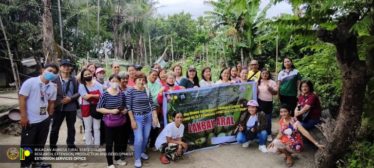 “EXPANDING THE WOMEN-LED CHEMICAL PESTICIDE-FREE INTEGRATED BACKYARD FARMING IN BULACAN” FEBRUARY 7, 2025