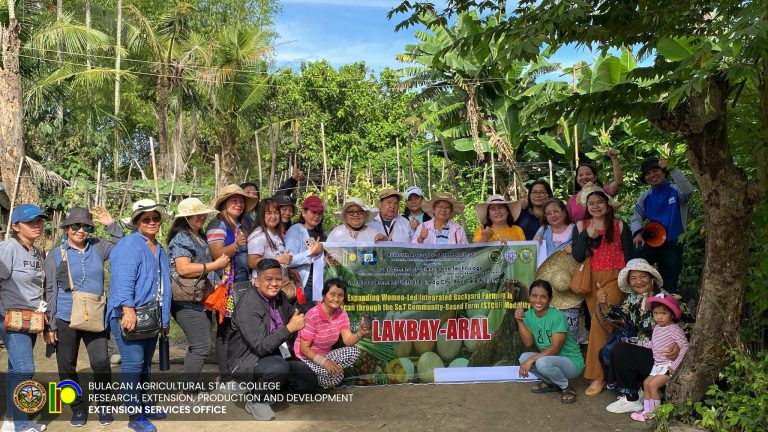 “EXPANDING THE WOMEN-LED CHEMICAL PESTICIDE-FREE INTEGRATED BACKYARD FARMING IN BULACAN” FEBRUARY 19, 2025