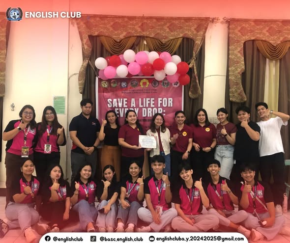 SAVE A LIFE FOR EVERY DROP: BLOOD DONATION DRIVE