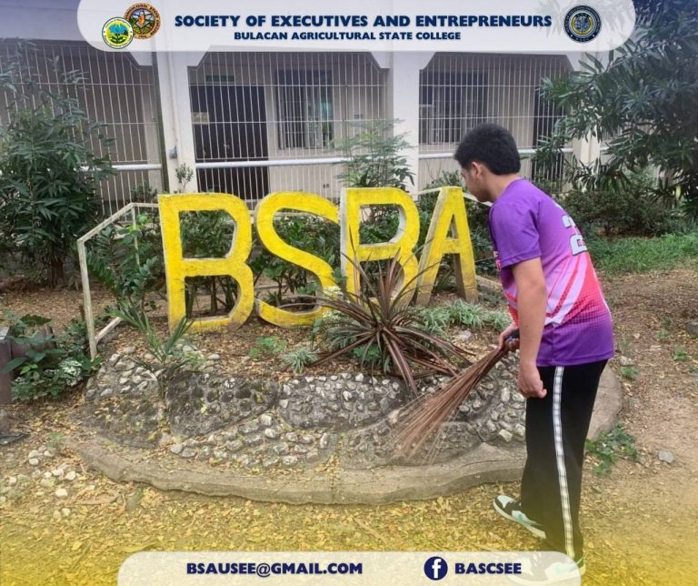 SOCIETY OF EXECUTIVES AND ENTREPRENEURS (SEE) CLEANUP DRIVE