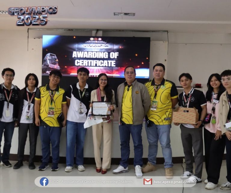 GEOLYMPICS 2025: “UNLEASHING THE SPIRIT OF GEOLYMPICS IN GEODETIC ENGINEERING EXCELLENCE”