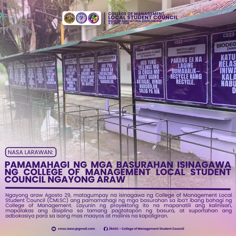 DISTRIBUTION OF NEW CM TRASHBINS